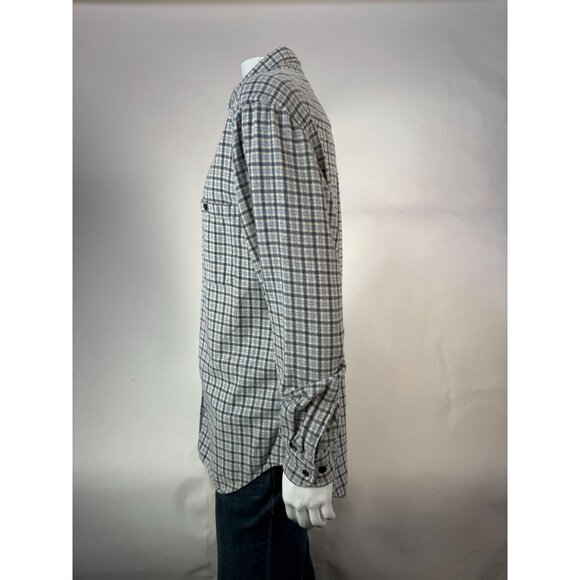Roundtree & Yorke Authentic Portuguese Flannel Men’s Plaid Button-Down Shirt L - Picture 6 of 16